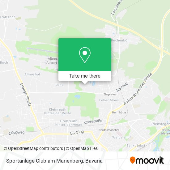 Sportanlage Club am Marienberg map