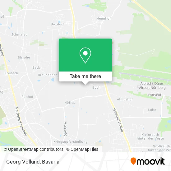 Карта Georg Volland