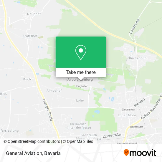 Карта General Aviation