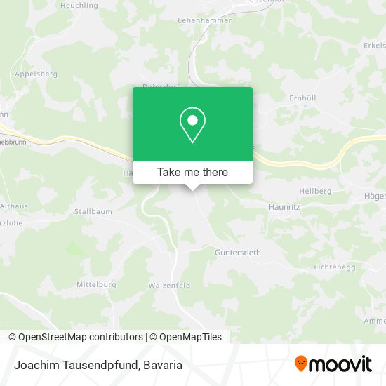 Joachim Tausendpfund map