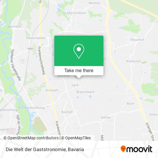 Die Welt der Gaststronomie map