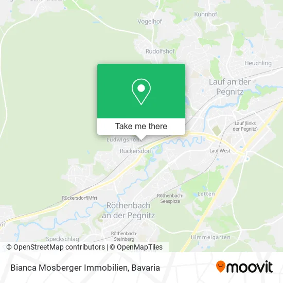 Карта Bianca Mosberger Immobilien