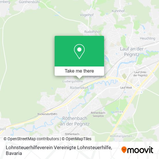 Lohnsteuerhilfeverein Vereinigte Lohnsteuerhilfe map
