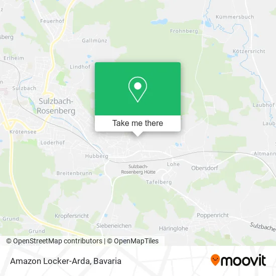 Карта Amazon Locker-Arda