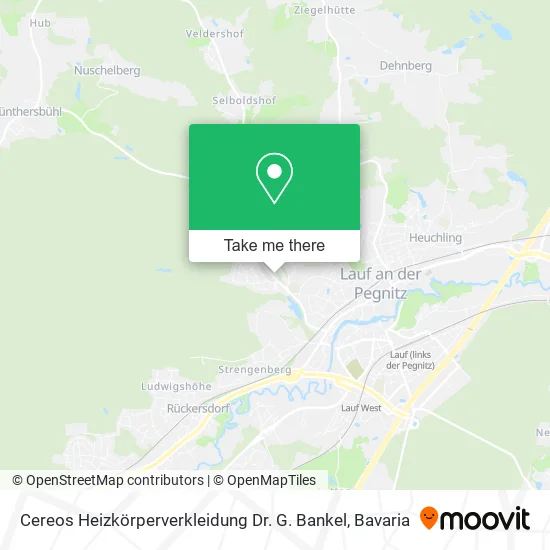 Карта Cereos Heizkörperverkleidung Dr. G. Bankel