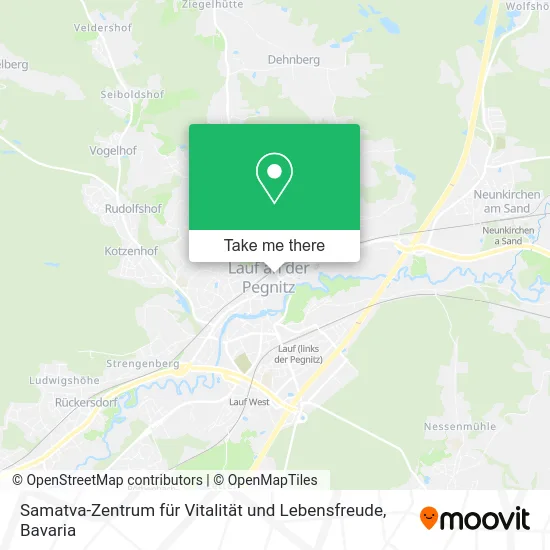 Карта Samatva-Zentrum für Vitalität und Lebensfreude