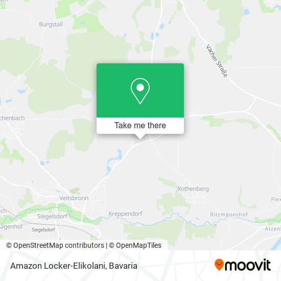 Amazon Locker-Elikolani map