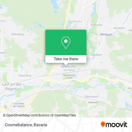 Карта Cosmebalance