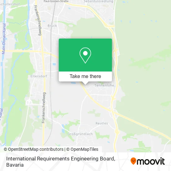 Карта International Requirements Engineering Board