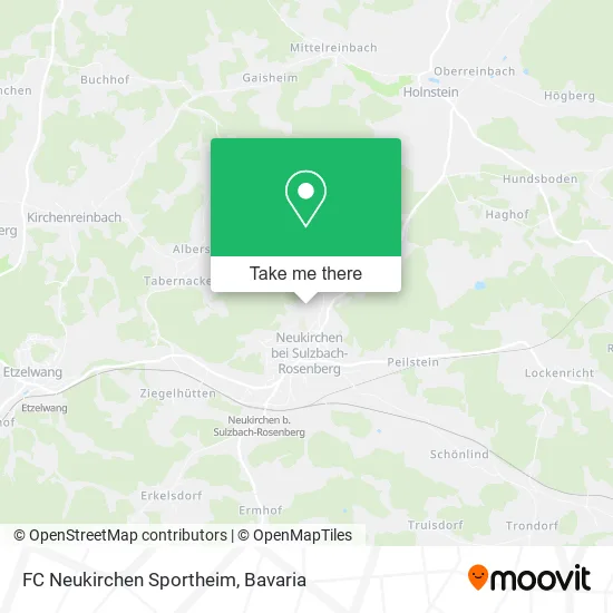 Карта FC Neukirchen Sportheim