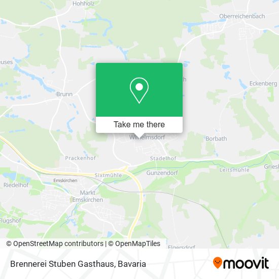 Brennerei Stuben Gasthaus map