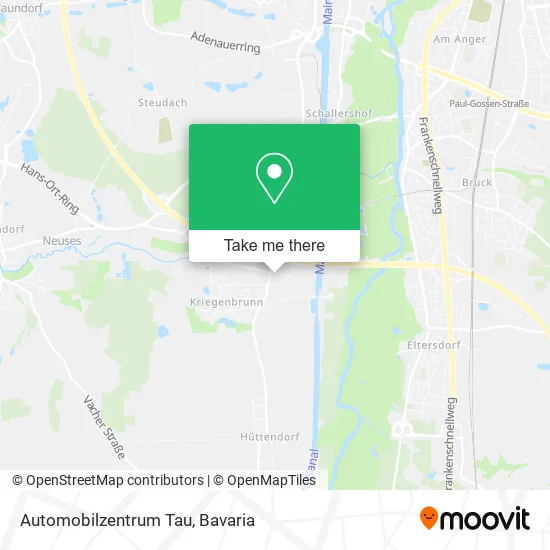Карта Automobilzentrum Tau