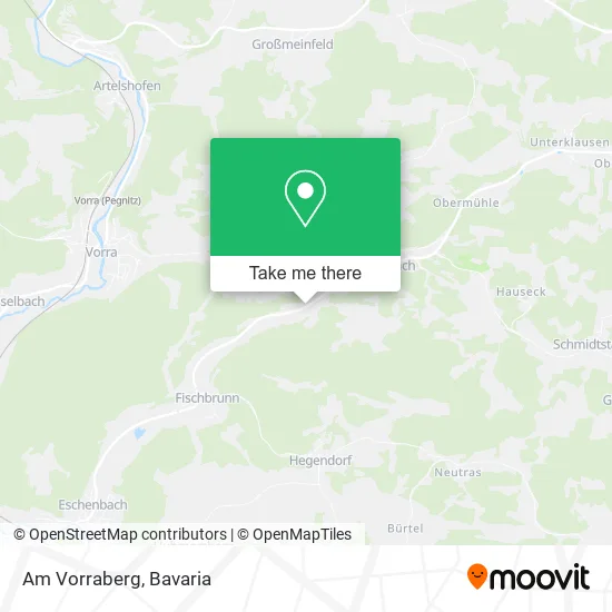 Карта Am Vorraberg