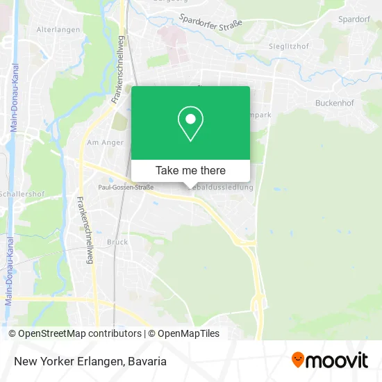 Карта New Yorker Erlangen