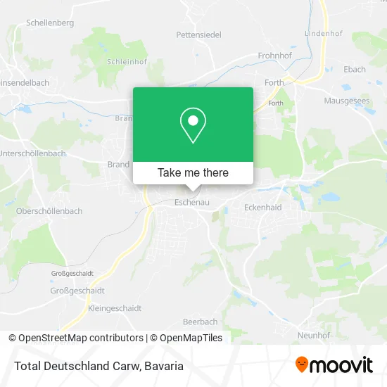 Карта Total Deutschland Carw