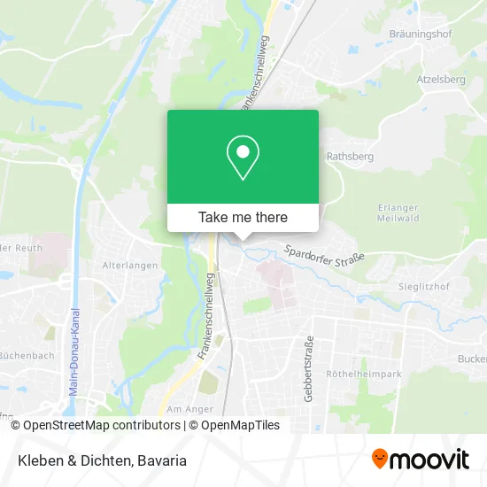 Карта Kleben & Dichten