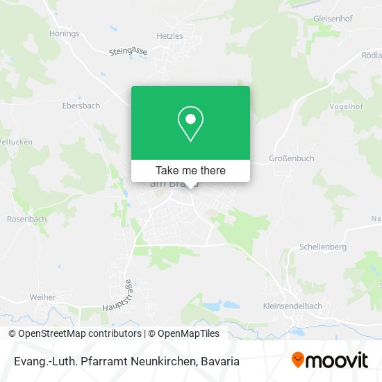 Evang.-Luth. Pfarramt Neunkirchen map