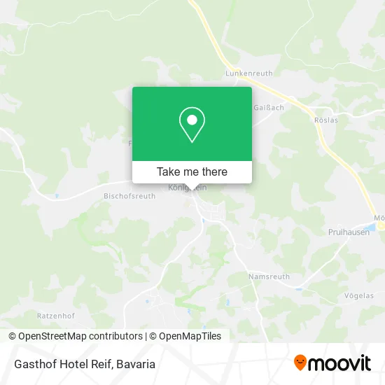 Карта Gasthof Hotel Reif