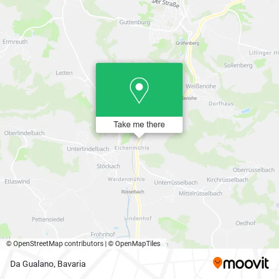 Карта Da Gualano