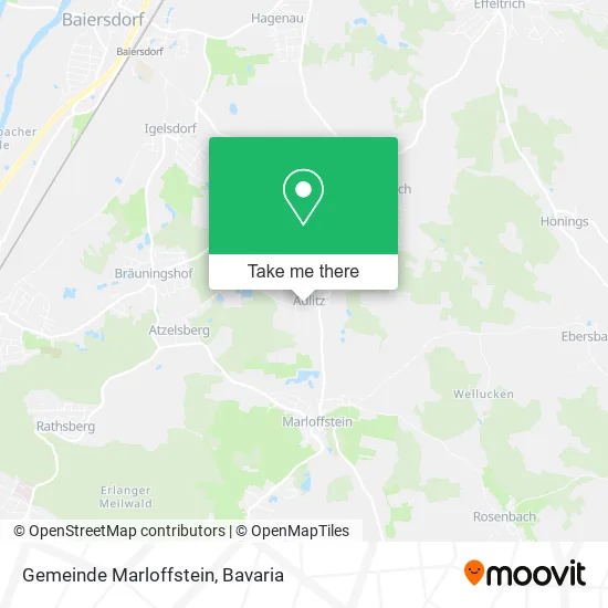Gemeinde Marloffstein map