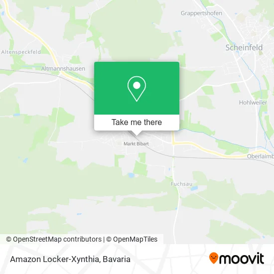 Карта Amazon Locker-Xynthia