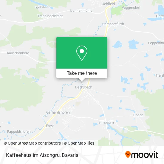 Карта Kaffeehaus im Aischgru