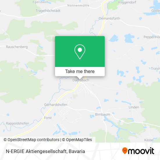 N-ERGIE Aktiengesellschaft map