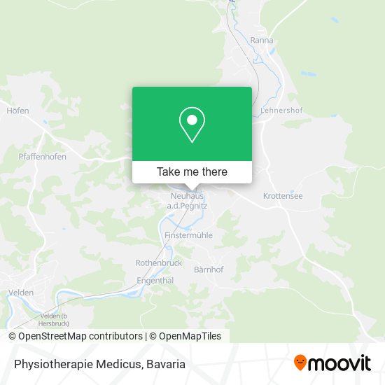 Physiotherapie Medicus map