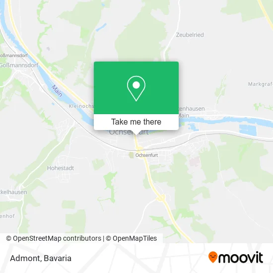 Карта Admont
