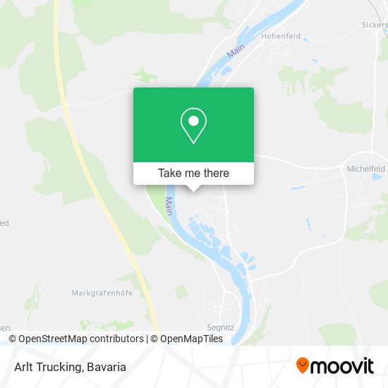 Arlt Trucking map