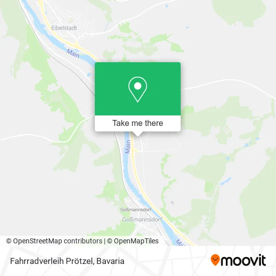 Карта Fahrradverleih Prötzel