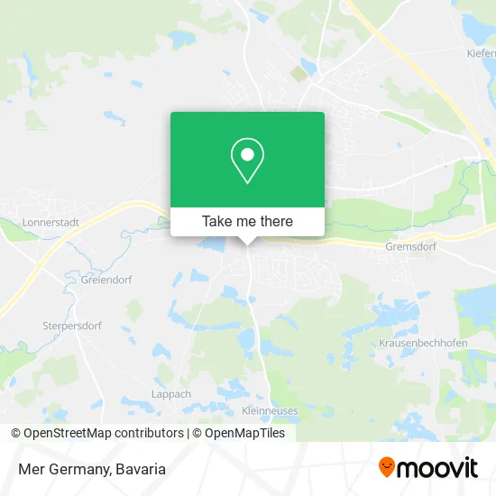 Карта Mer Germany