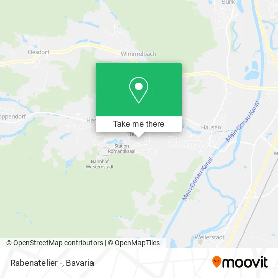 Карта Rabenatelier -