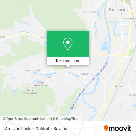 Amazon Locker-Goldrute map