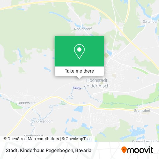 Städt. Kinderhaus Regenbogen map