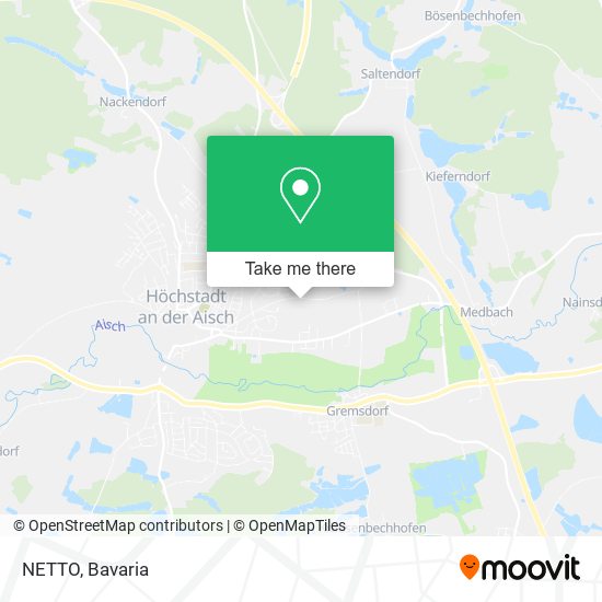 NETTO map