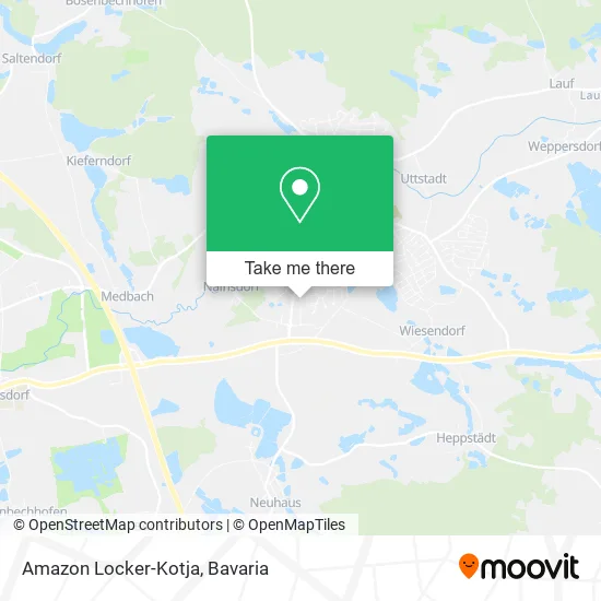 Карта Amazon Locker-Kotja