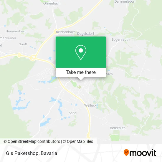 Карта Gls Paketshop