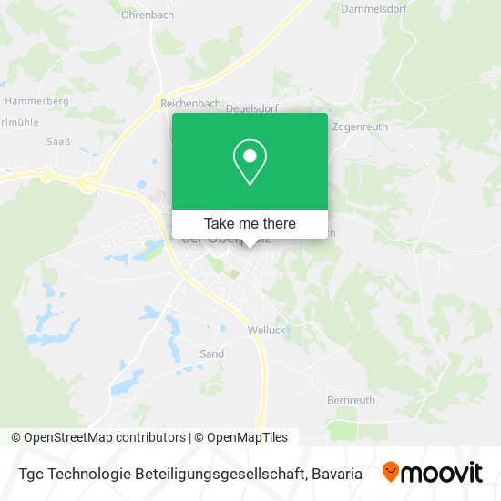 Tgc Technologie Beteiligungsgesellschaft map