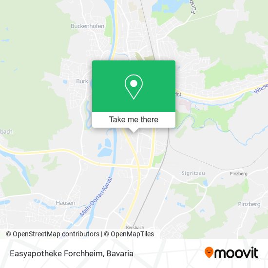 Easyapotheke Forchheim map