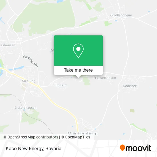 Карта Kaco New Energy