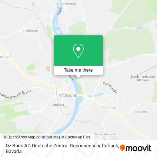 Карта Dz Bank AG Deutsche Zentral Genossenschaftsbank