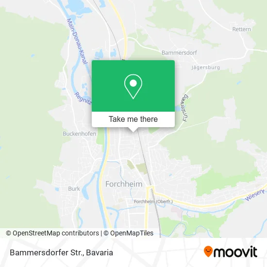 Карта Bammersdorfer Str.