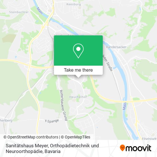 Sanitätshaus Meyer, Orthopädietechnik und Neuroorthopädie map