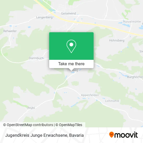 Карта Jugendkreis Junge Erwachsene