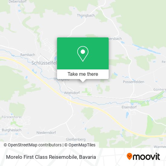 Morelo First Class Reisemobile map