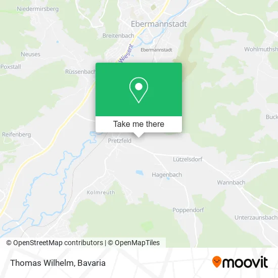 Thomas Wilhelm map