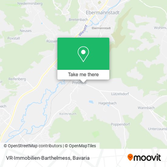 Карта VR-Immobilien-Barthelmess