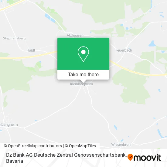 Карта Dz Bank AG Deutsche Zentral Genossenschaftsbank