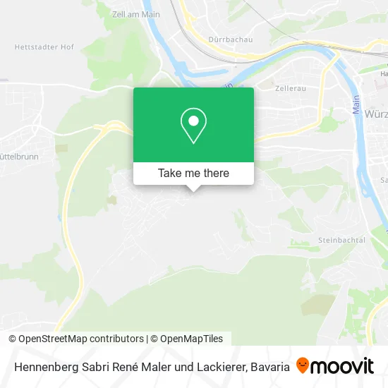 Карта Hennenberg Sabri René Maler und Lackierer